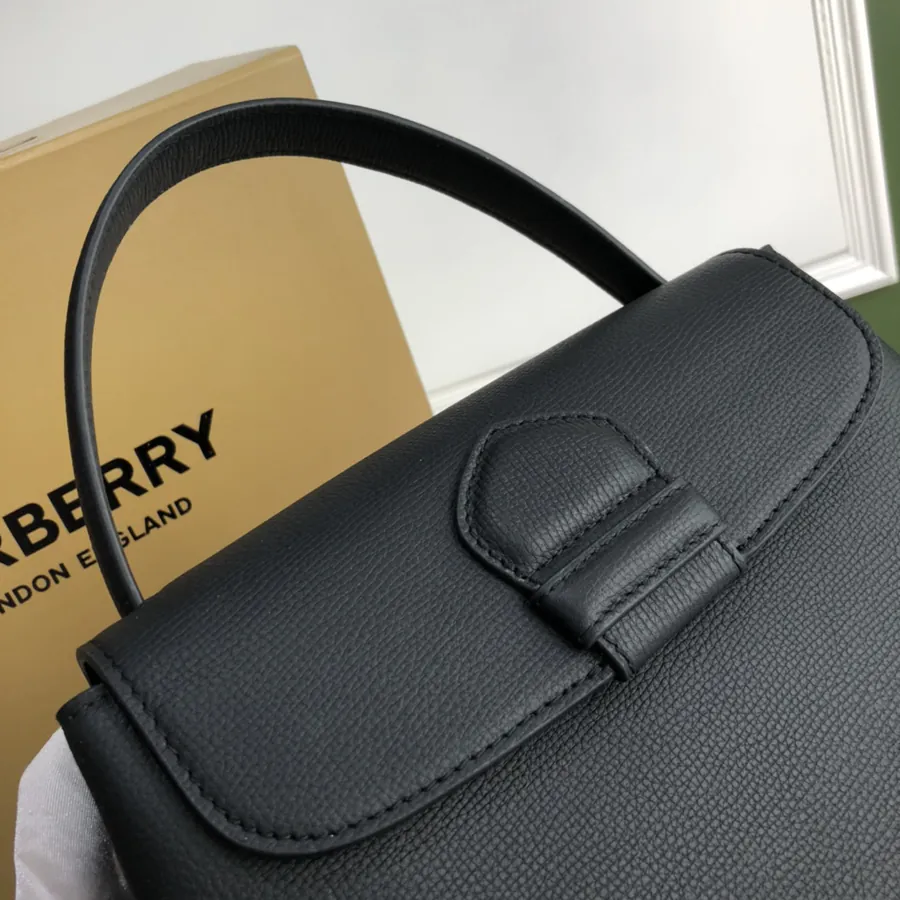 B House Tote in Grained Calfskin
