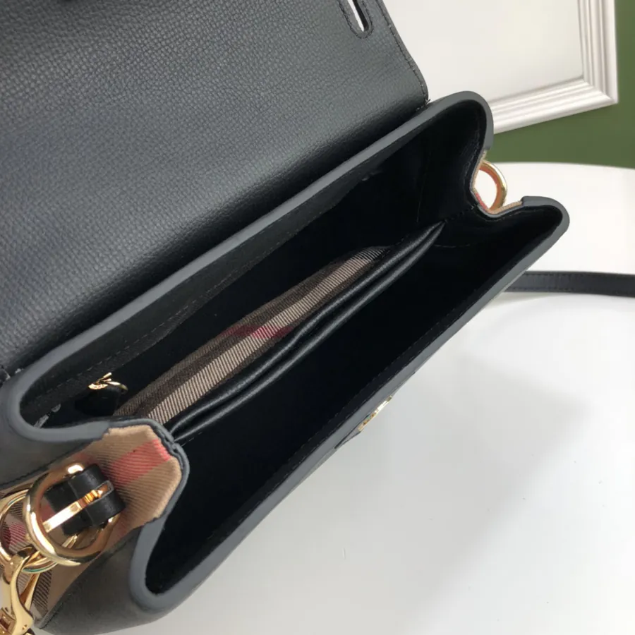 B House Tote in Grained Calfskin