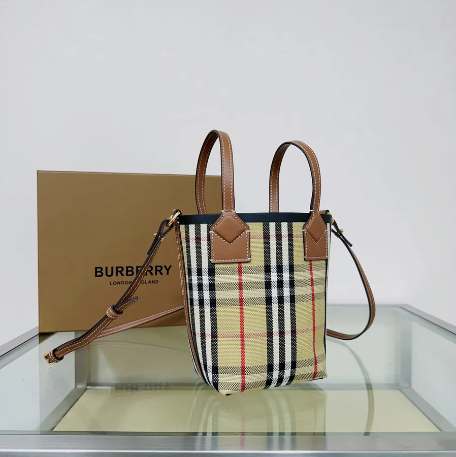 Burberry Latest Mini Tote Bag