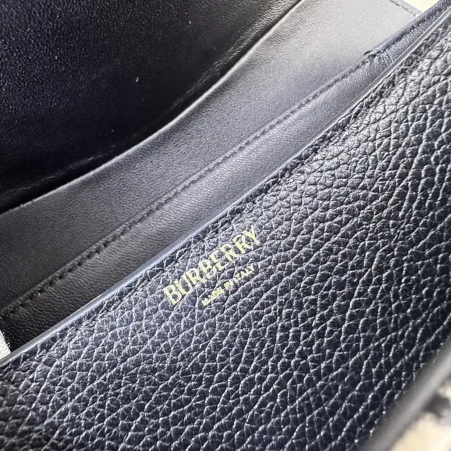 Burberry Latest Wool Stand Bag with B Shape Closure