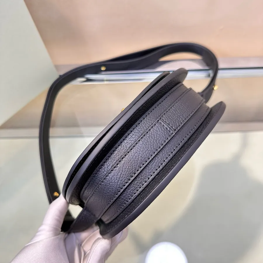P600 B Family New Stand Tall Bag, Grained Calfskin