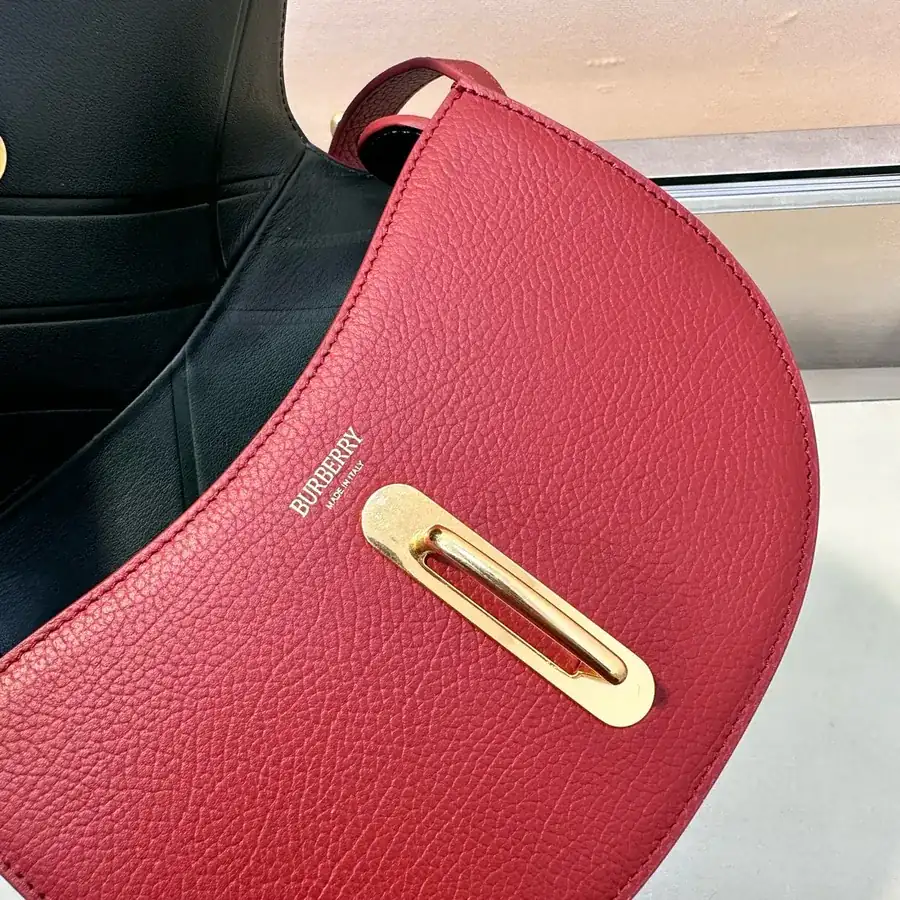 B Family's Latest Stand Up Bag in Grained Calfskin