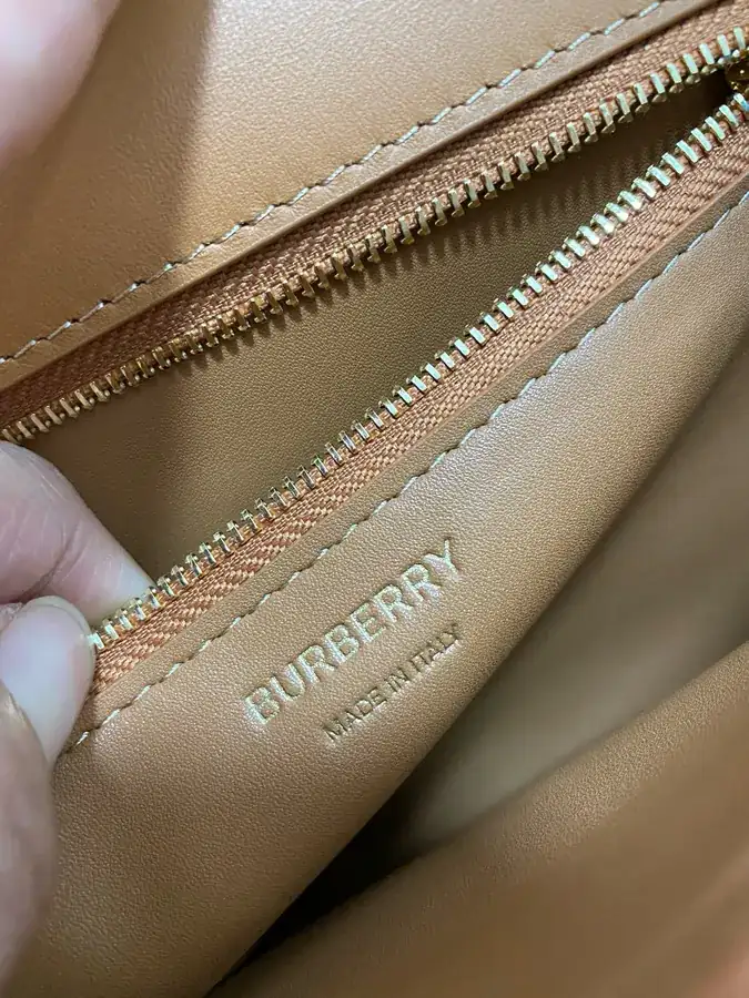 Thomas Burberry TB Exclusive Logo Buckle Tote