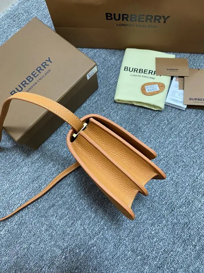 Thomas Burberry TB Exclusive Logo Buckle Tote