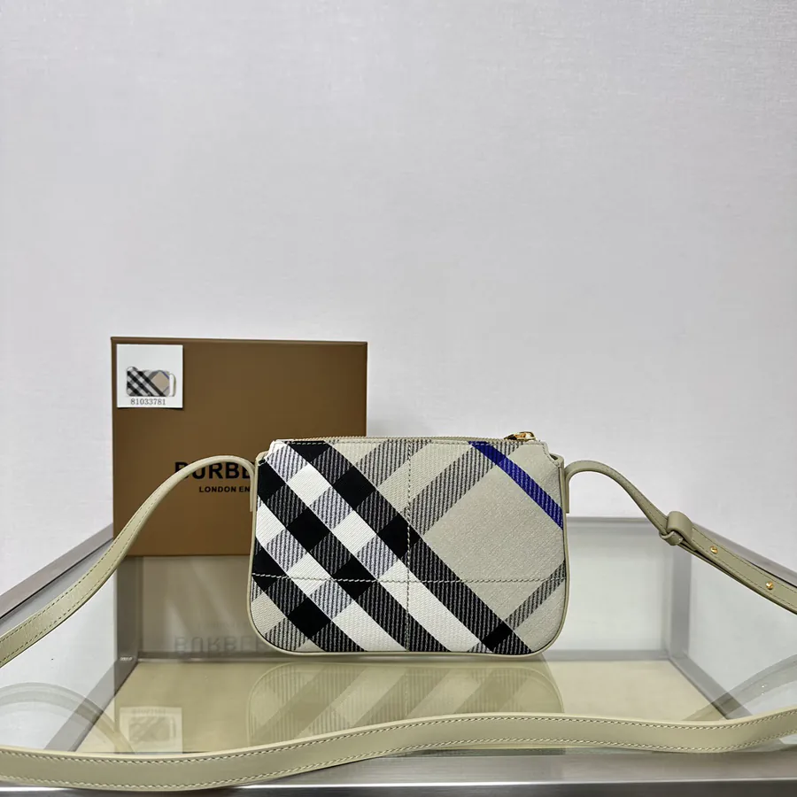 B New Latest Zippered Crossbody Bag