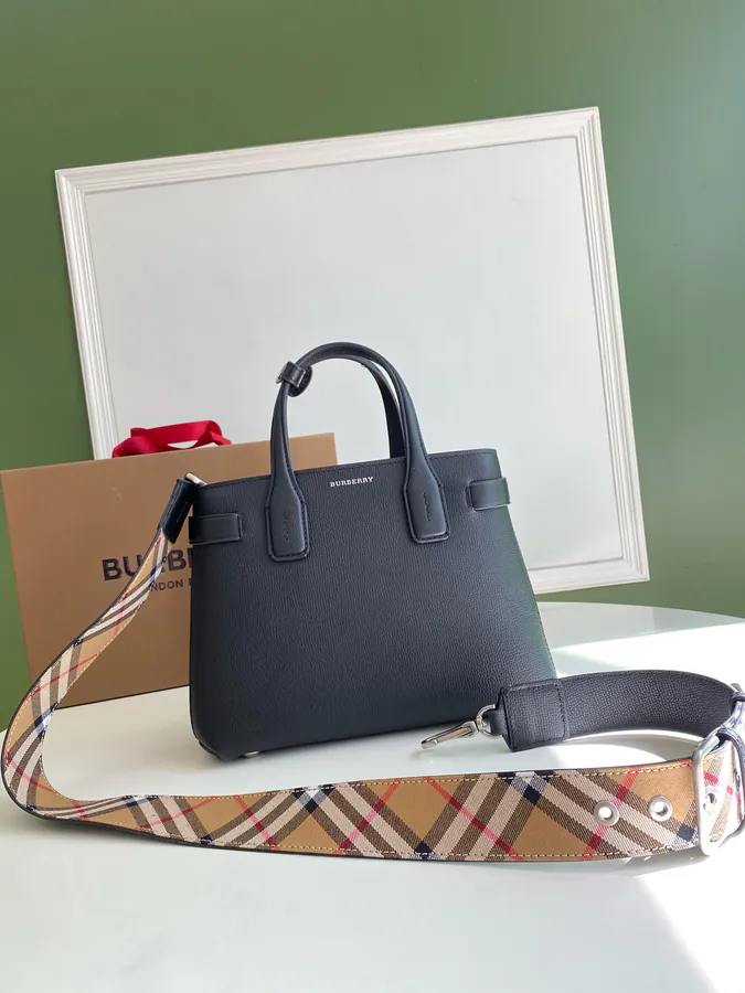 P630 B Tote Bag by B Family, Grained Calfskin
