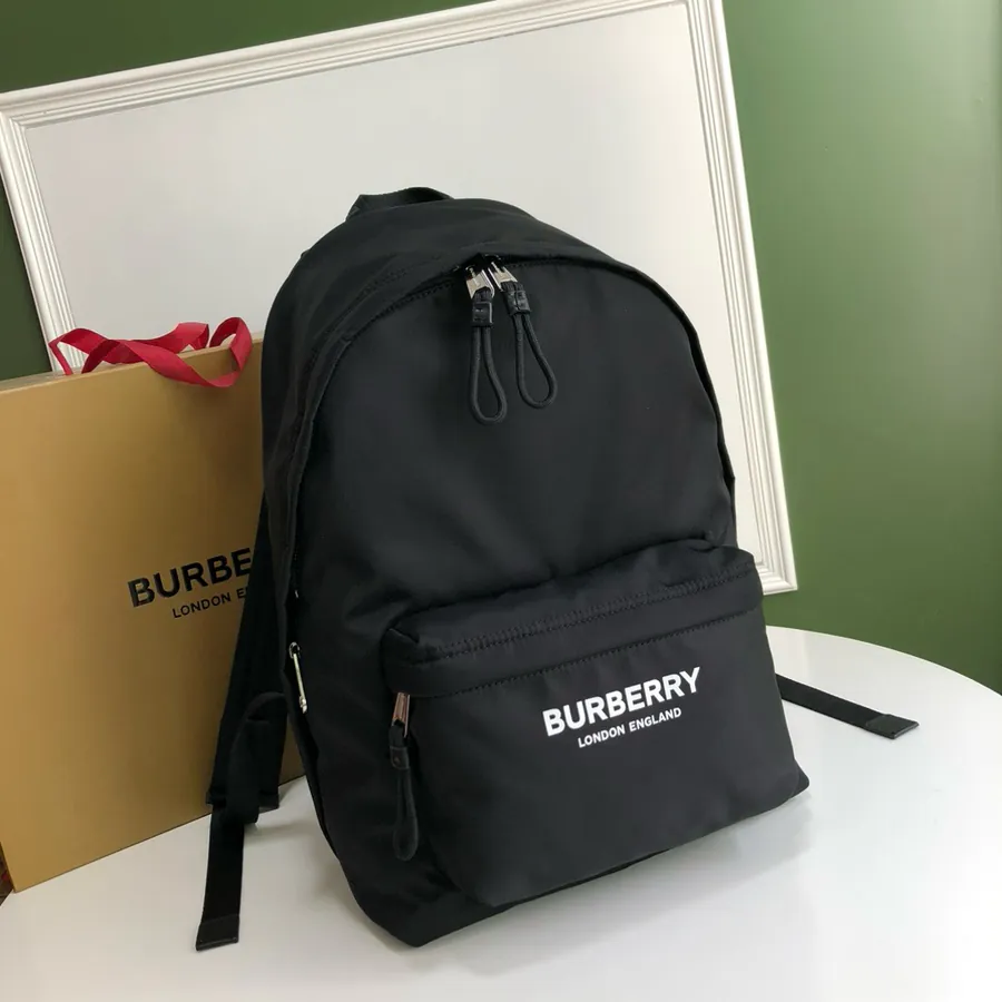 B Family New Nylon Backpack with Updated Logo