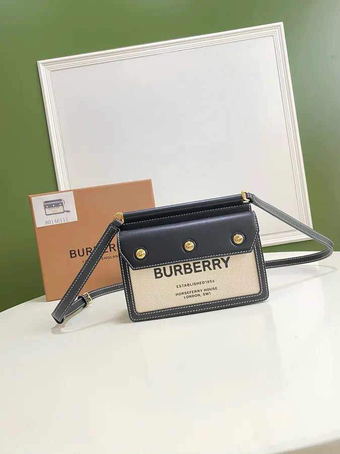 Bbr P630 Classic Bucket Bag with Horseferry Print