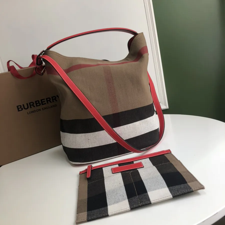 New Collage Color B Brand Hobi Bag with Leather Strap