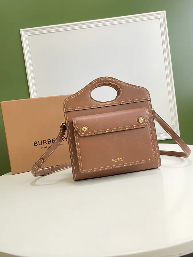 B Family Bucket Bag Mini Size, Vintage Style