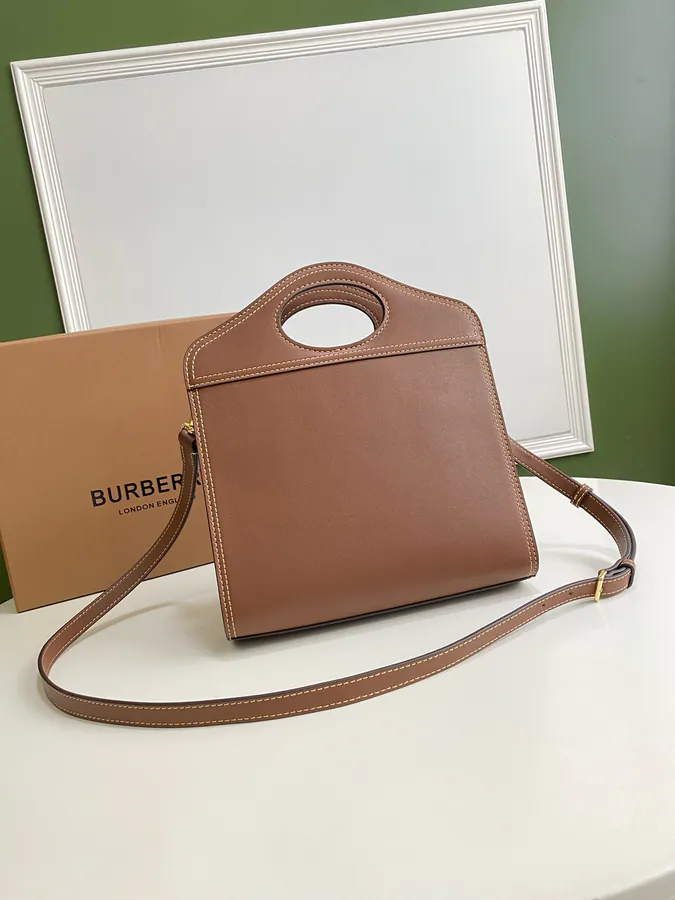 B Family Bucket Bag Mini Size, Vintage Style