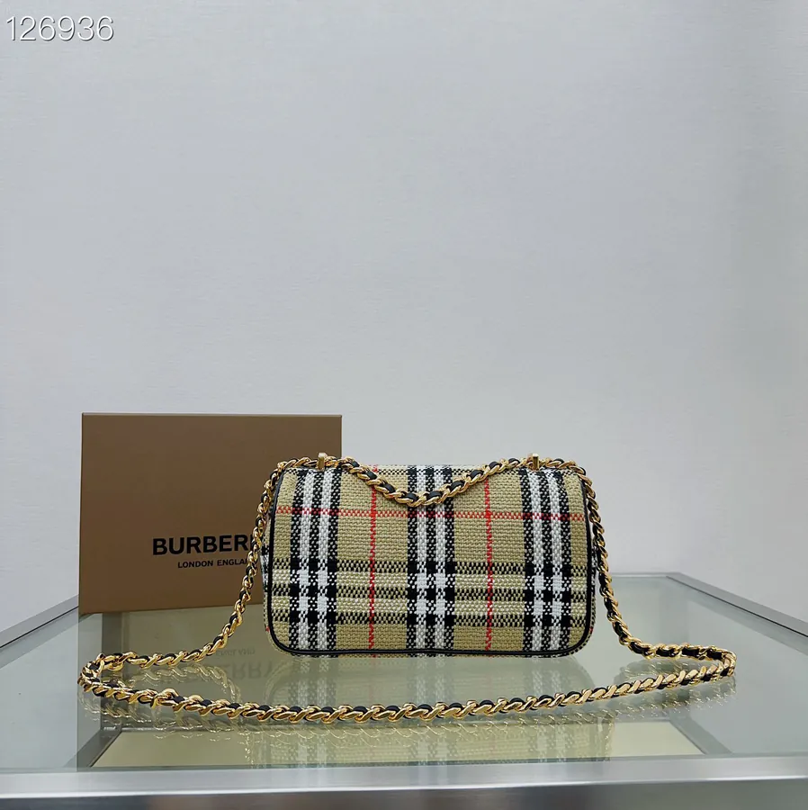 Burberry Check Lola Tote