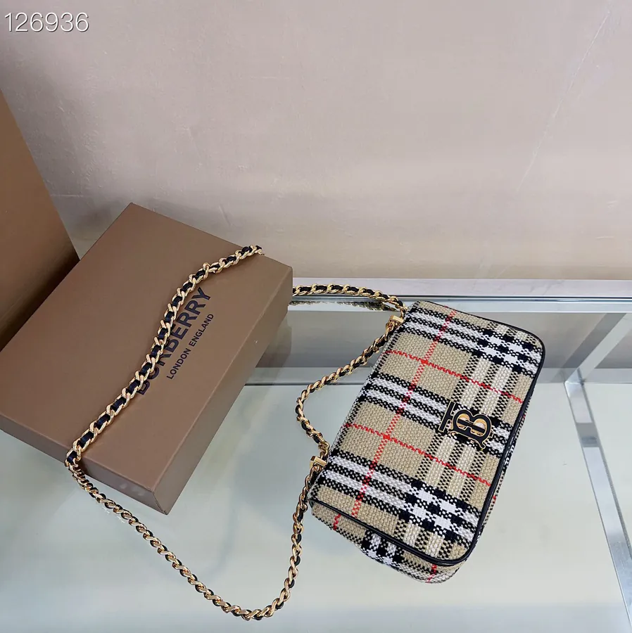 Burberry Check Lola Tote