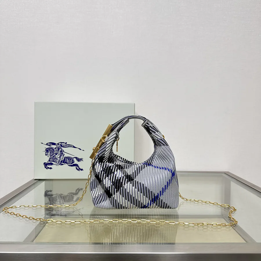 Burberry Chains Bag Latest Soft and Structured Design