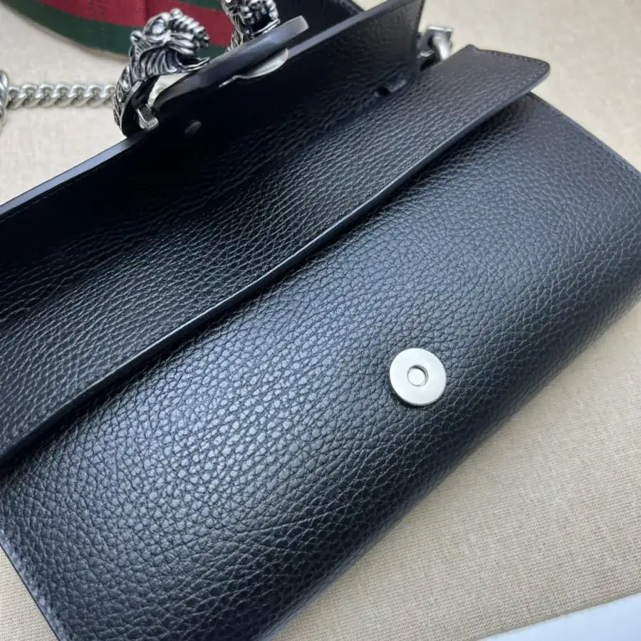Coco Handle Bucket Bag with Grained Calfskin