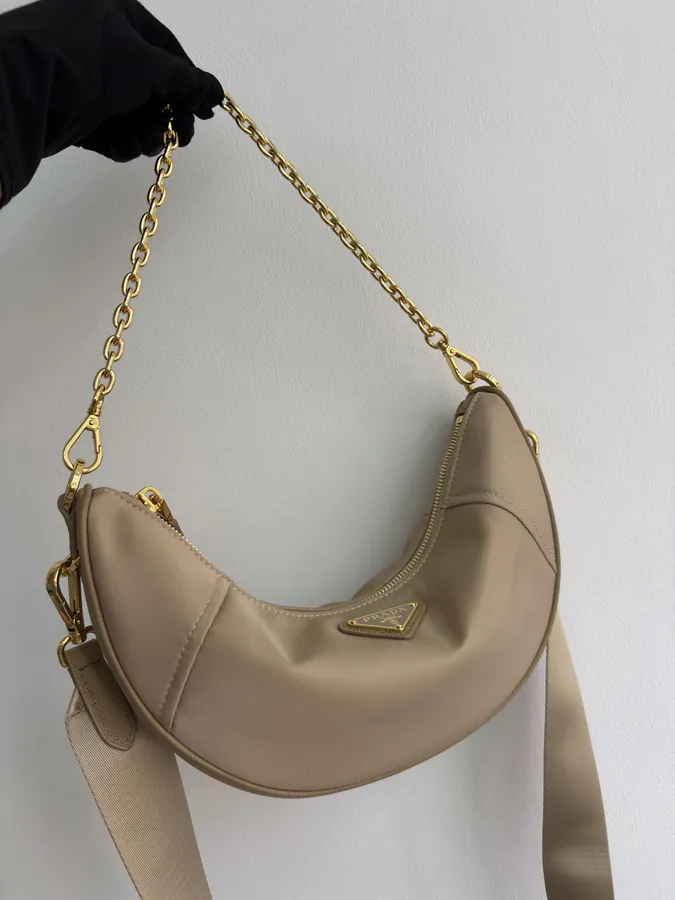 Re Nylon Moon Bag Versatile Design, Archival Style