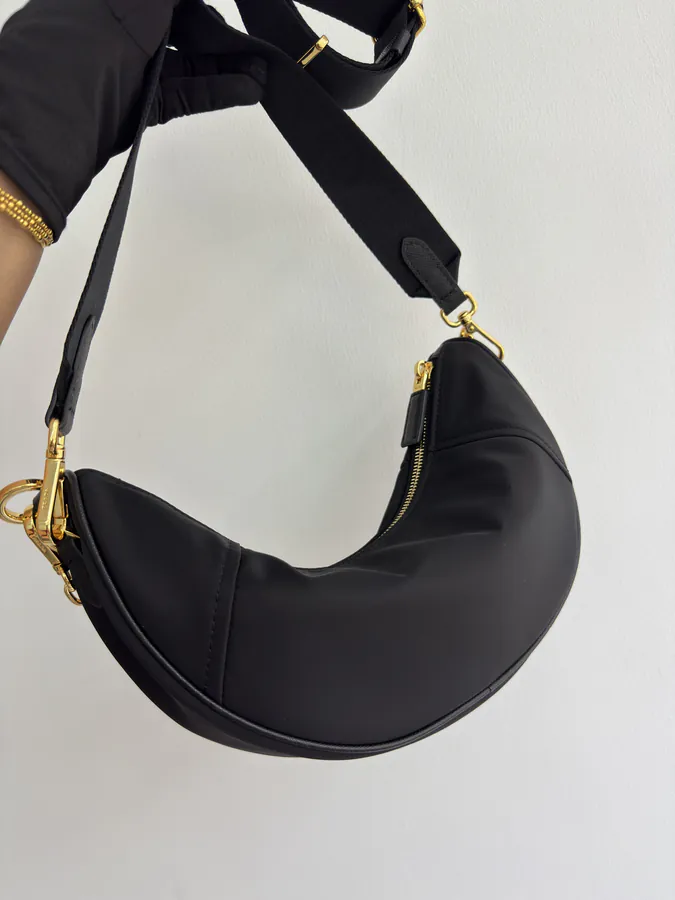 Re Nylon Moon Bag 1BH222 Multi Functional