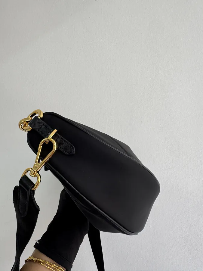 Re Nylon Moon Bag 1BH222 Multi Functional