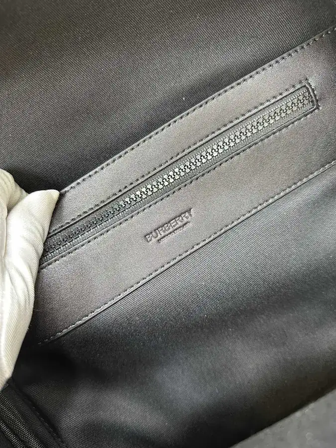 Burberry Double Shoulder Bag with Tartan Pattern