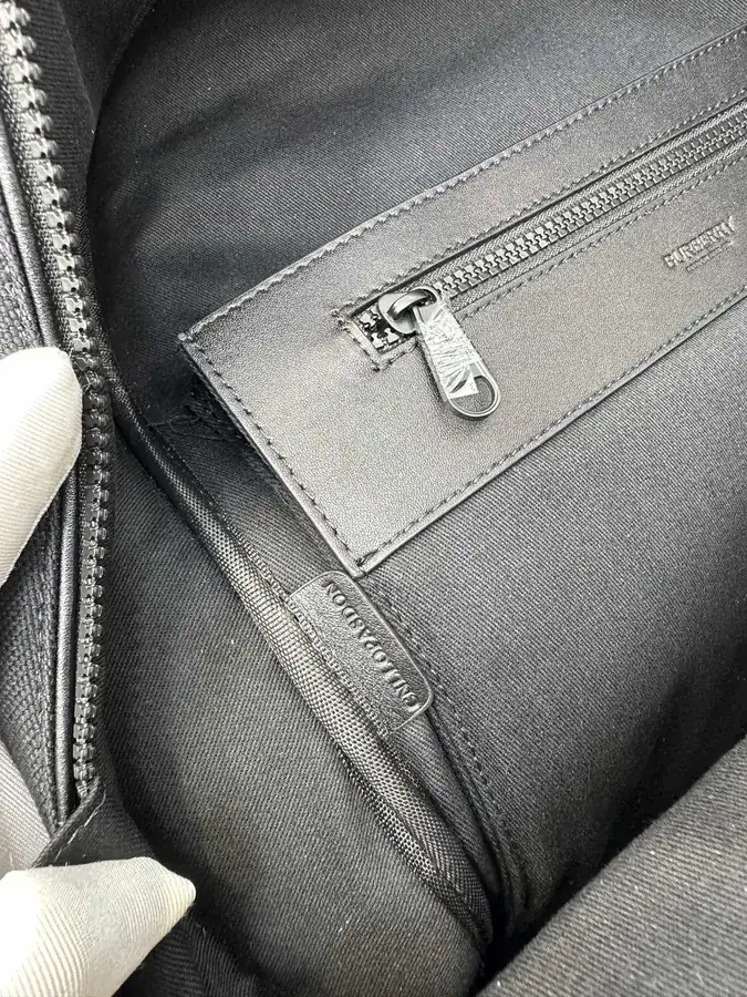 Burberry Double Shoulder Bag with Tartan Pattern