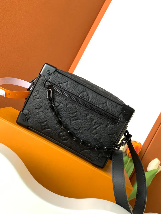 Mini Soft Trunk with Chain Details