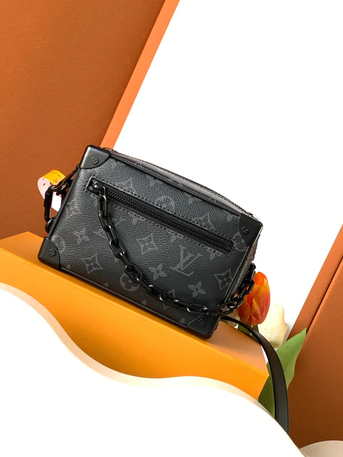 Mini Soft Trunk with Chain Details