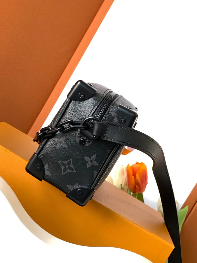 Mini Soft Trunk with Chain Details