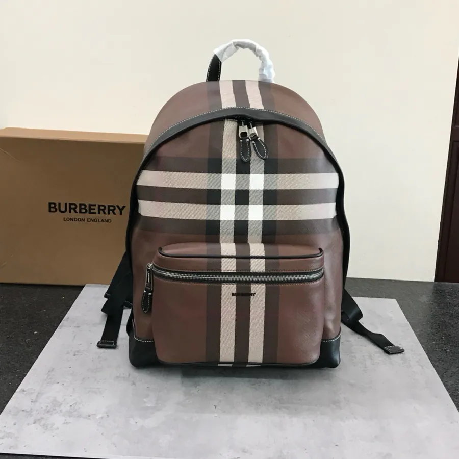 Burberry B家原单双肩包