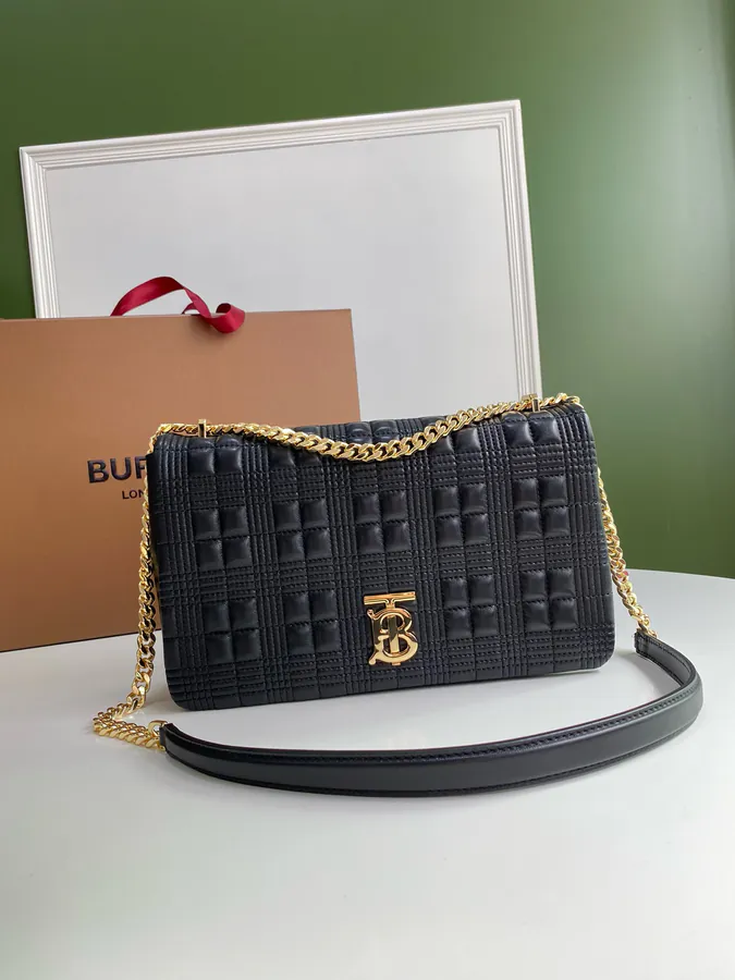 P700 Large Bucket Bag with Grained Calfskin