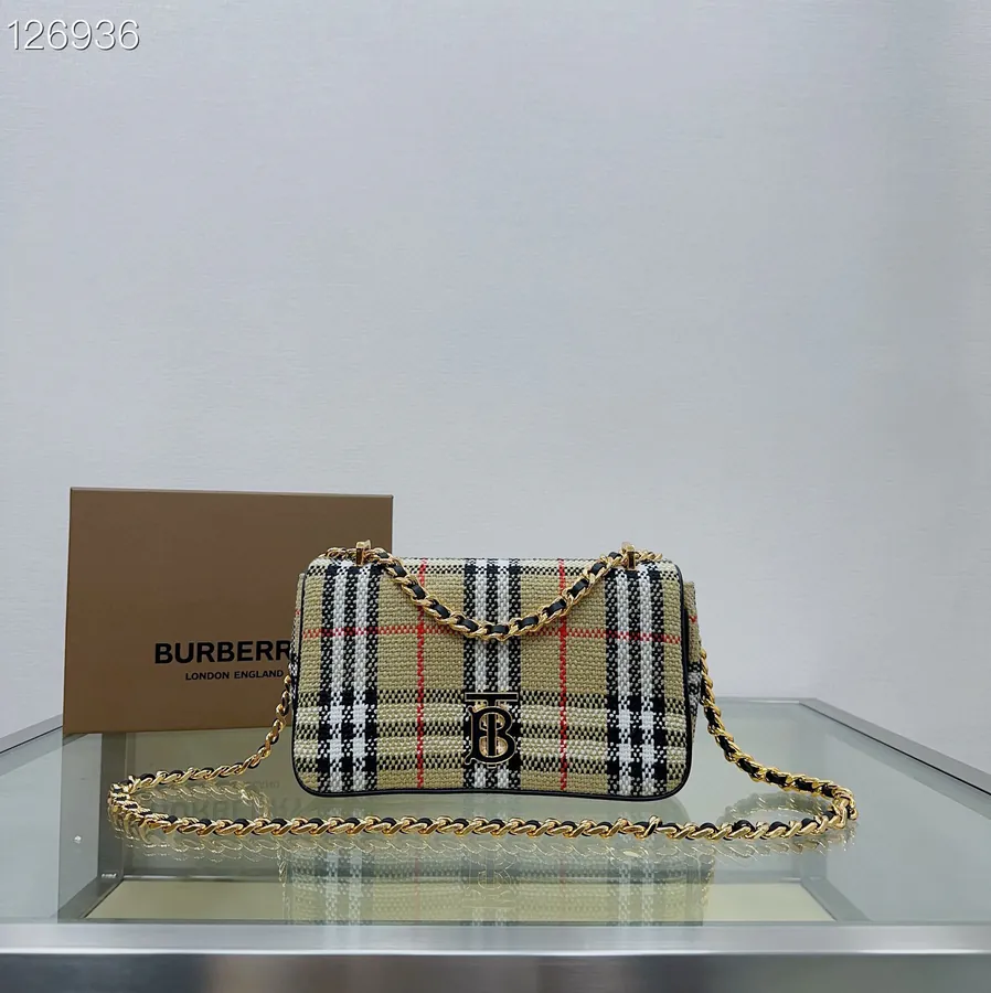 Burberry Check Tote Lola