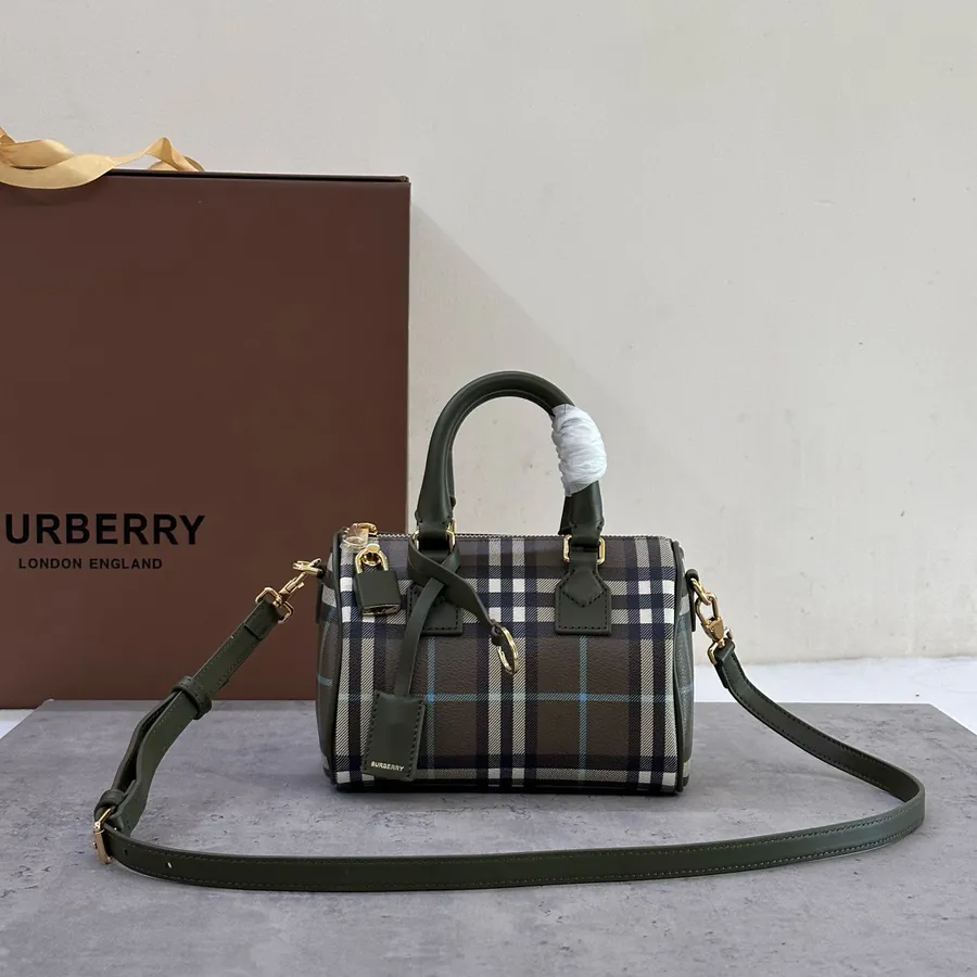 Burberry Mini Pillow Bag with Stand Up Design