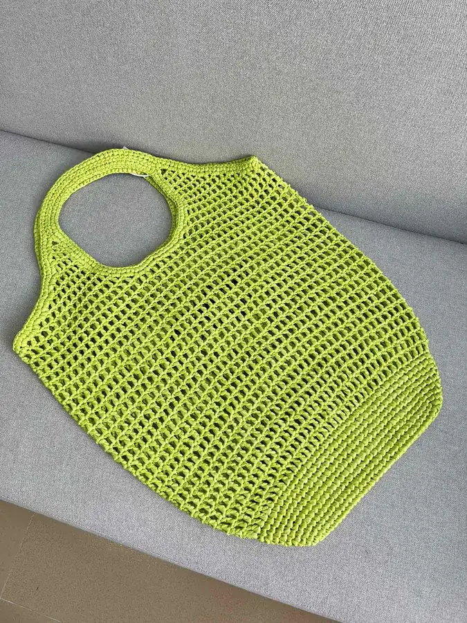 P620 P House Reconstructed Tote Bag