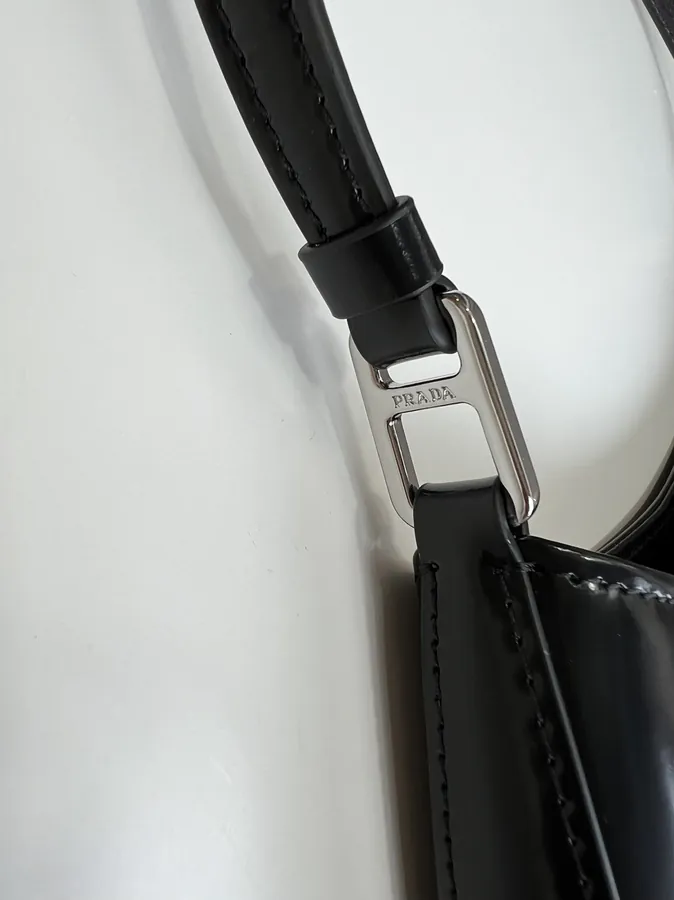 Cleo Shoulder Bag Vintage Style, Black
