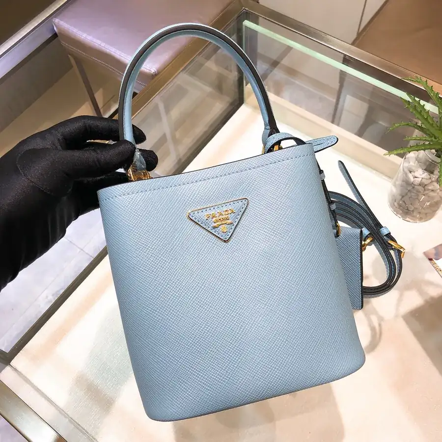 P Bucket Bag (Mini) Ice Blue