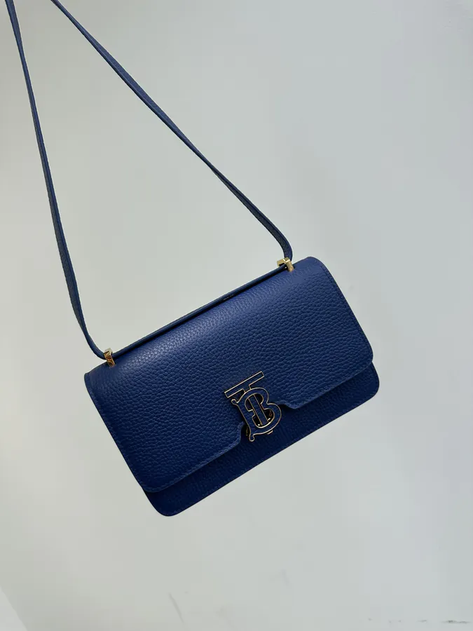 Thomas Burberry Pure Grained Calfskin Tote Bag