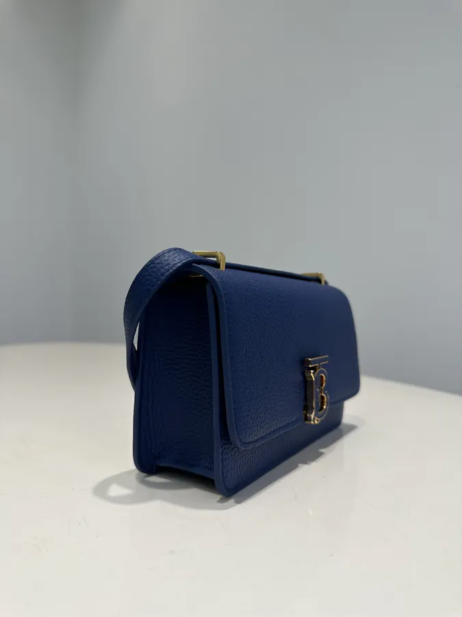 Thomas Burberry Pure Grained Calfskin Tote Bag