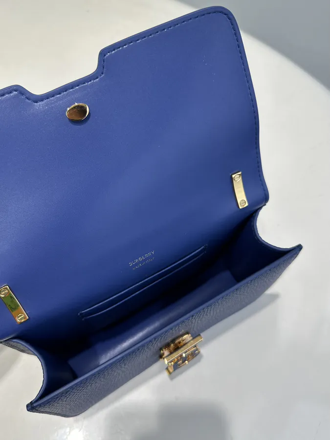 Thomas Burberry Pure Grained Calfskin Tote Bag