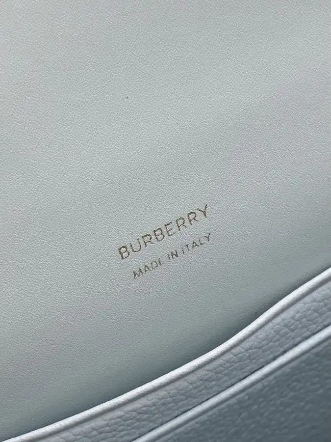 Thomas Burberry Pure Grained Calfskin Tote Bag