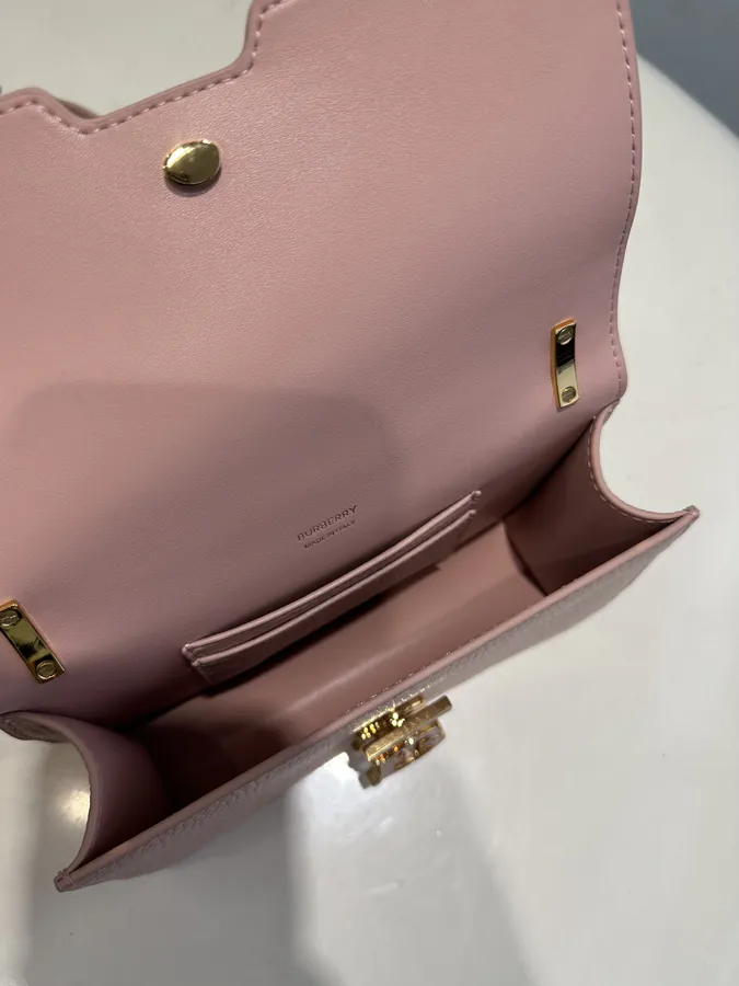 Thomas Burberry Pure Grained Calfskin Tote Bag