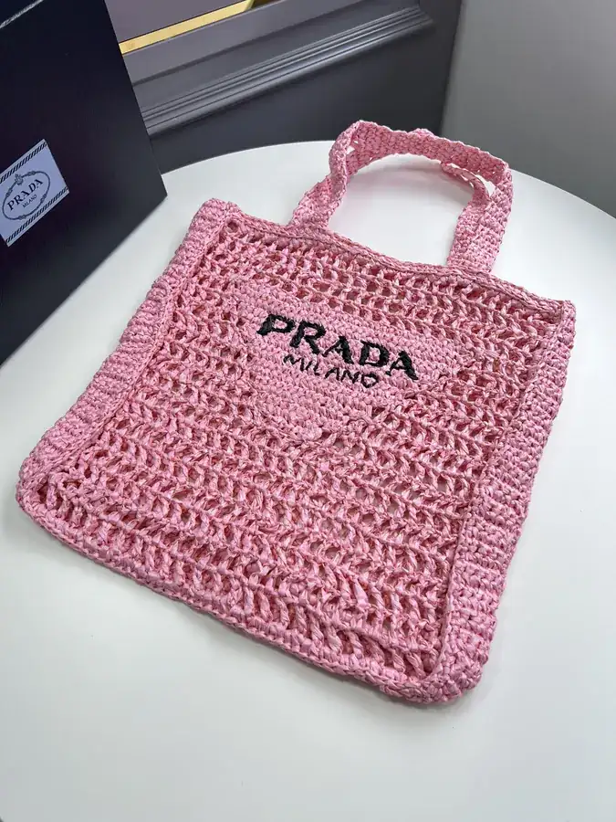 Wicker Tote Bag Summer Essential