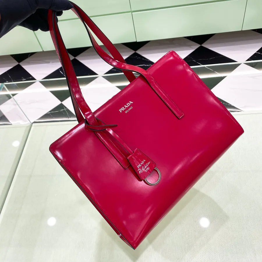 Cleo Series Inspired Large Grained Calfskin Tote