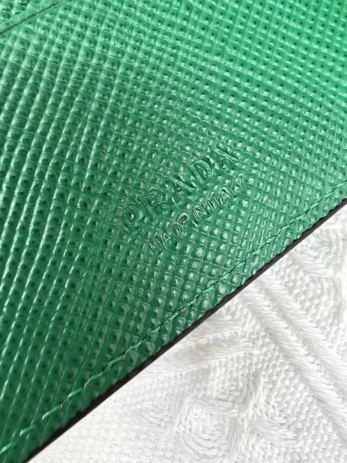 Top Original Saffiano Leather Wallet with 8 Card Slots