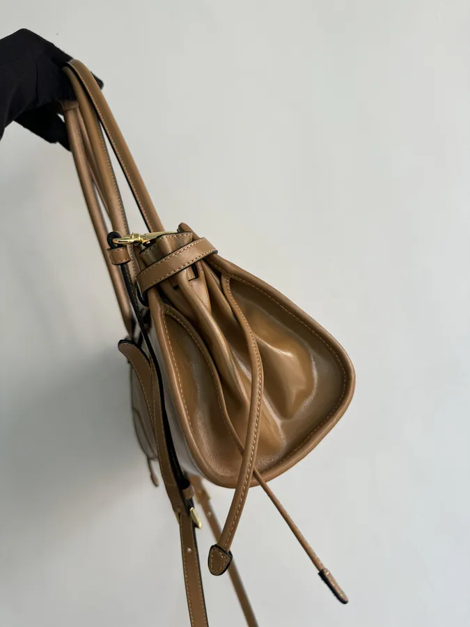 Lussolf Oil Tanned Leather Mini Crossbody Bag