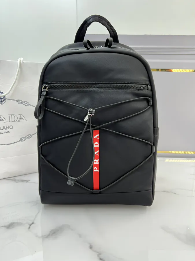 P750 P New Backpack with Adjustable Strap and External Zip Pocket