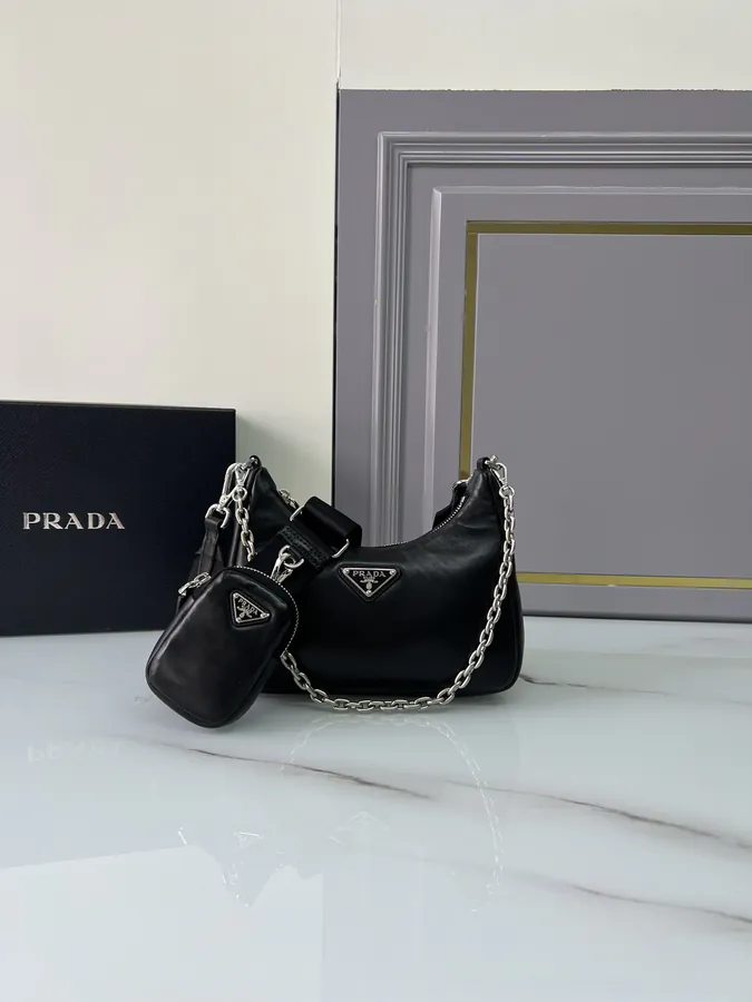 P720 Three in One Soft Lamb Leather Crossbody Bag