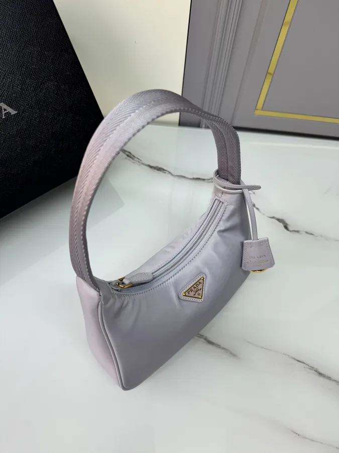 P300 Upgrade Gold Hardware Hobo Bag Lady's Nylon Crossbody