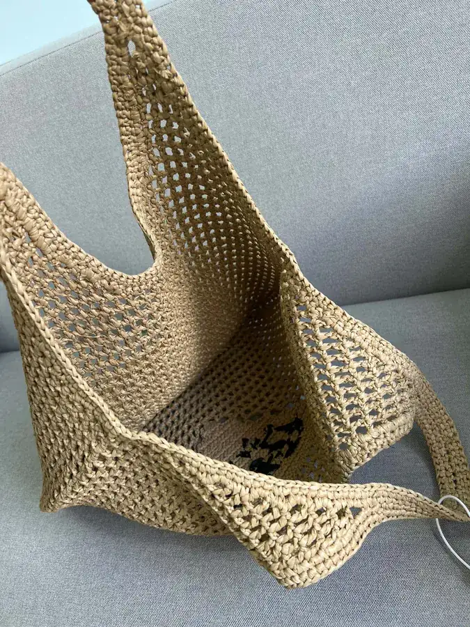 P620 P House Reimagined Tote Bag with Natural Material