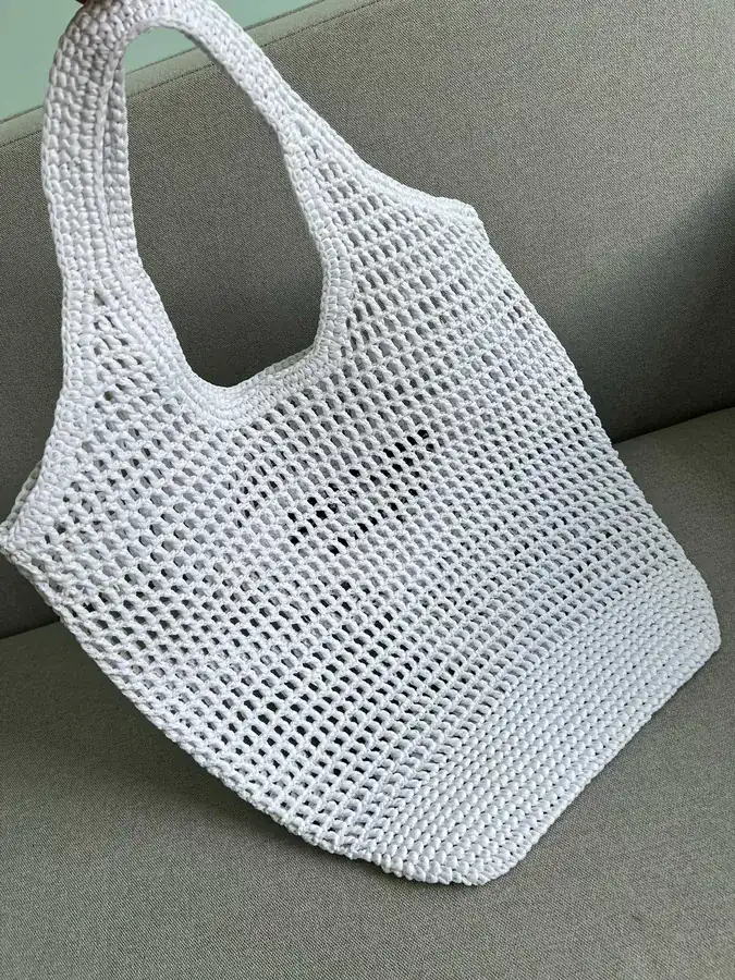 P620 P House Soft Deconstructed Tote Bag