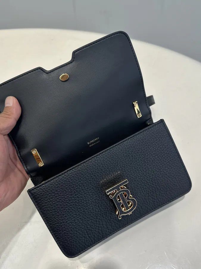Thomas Burberry Original Grained Calfskin Tote Bag