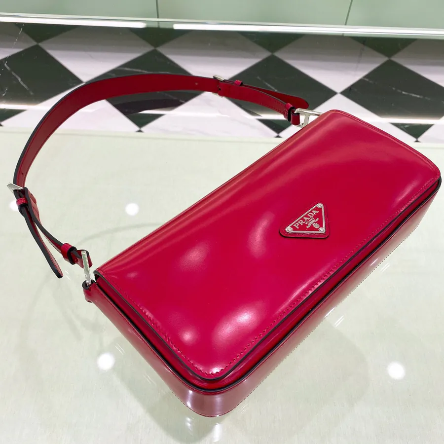Cleo Series New Launch Glossy Calfskin Flip Top Crossbody Bag